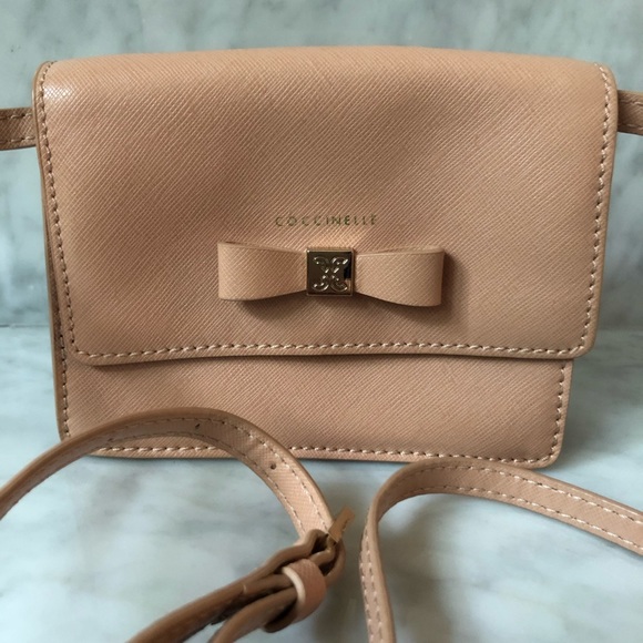 Coccinelle Cross Body Small Pink Clutch - Picture 2 of 10